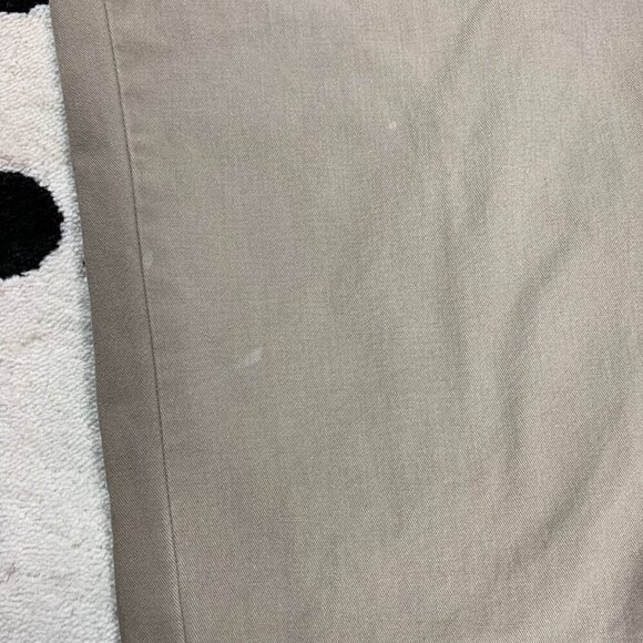 Vintage 90s Denver Hayes Khaki Tan Flat Front Chinos - Picture 15 of 15